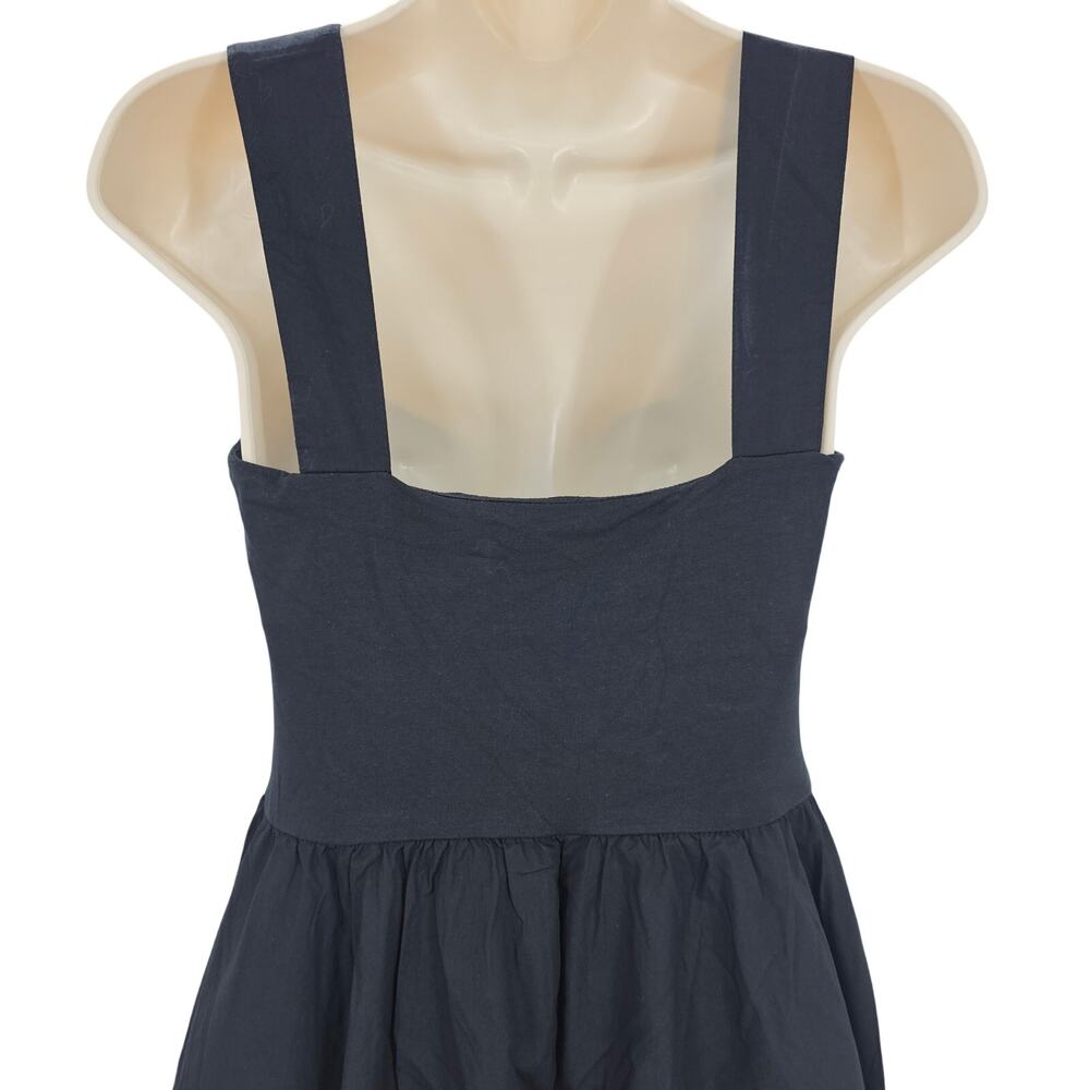 J. Crew Black Sleeveless Sweetheart Midi Dress - Picture 5 of 9